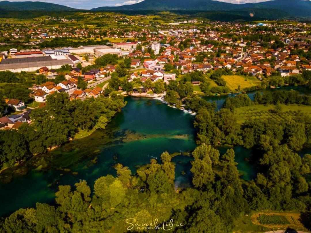 Holiday home Waterfall view Bihać Exteriör bild